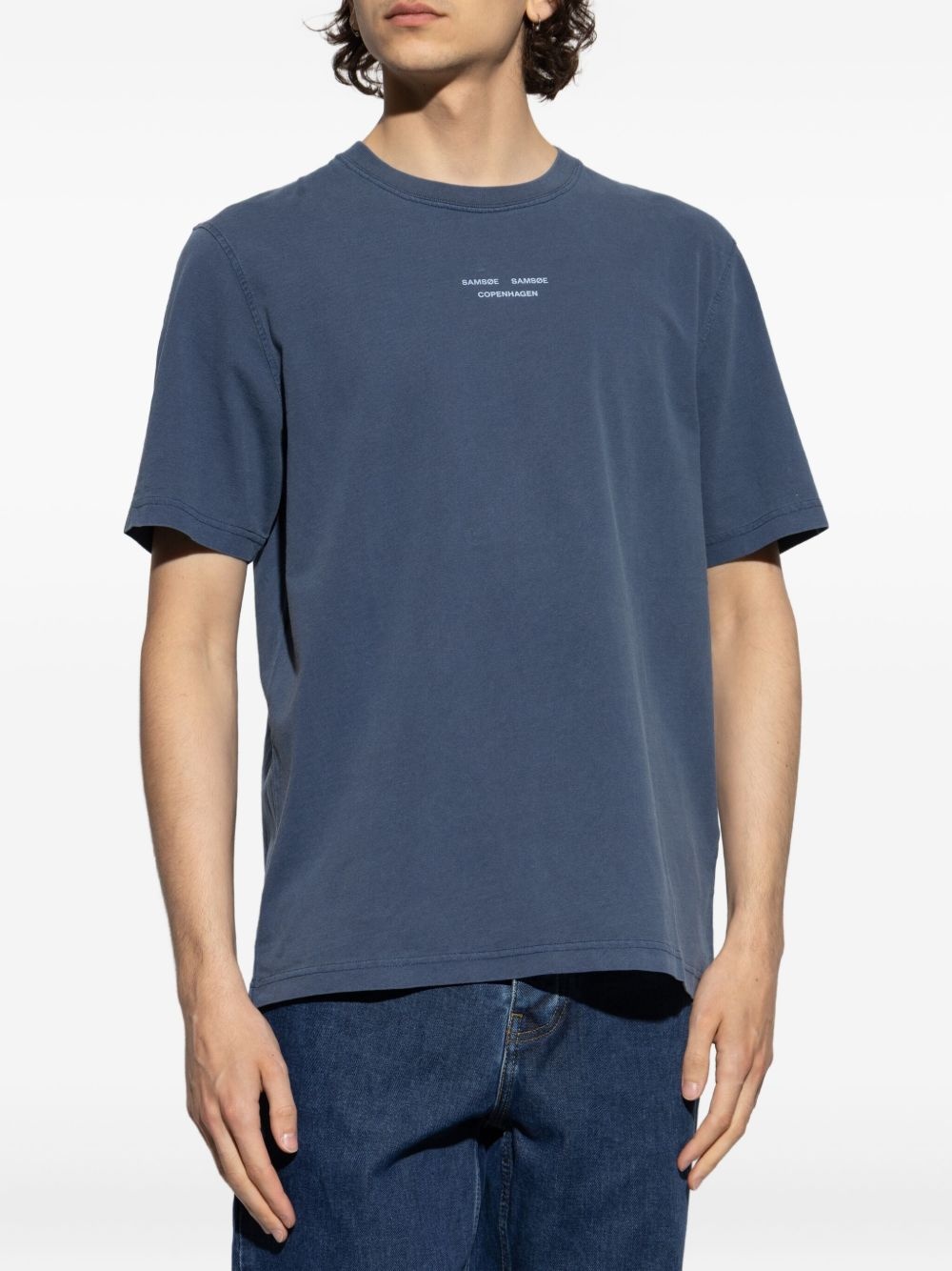 logo-print T-shirt - 3