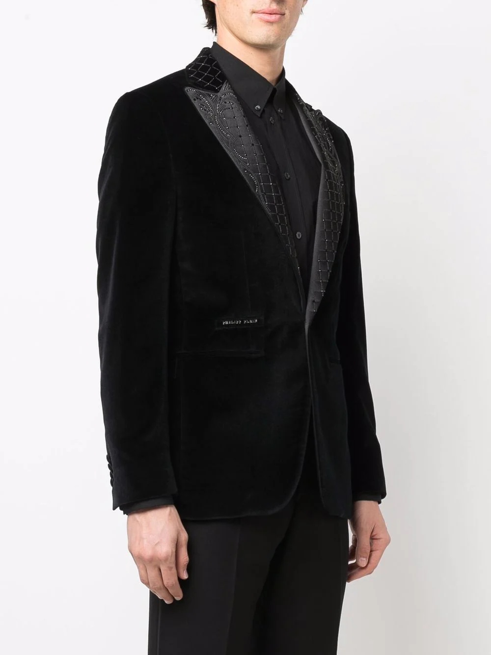 Lord Fit velvet blazer - 3