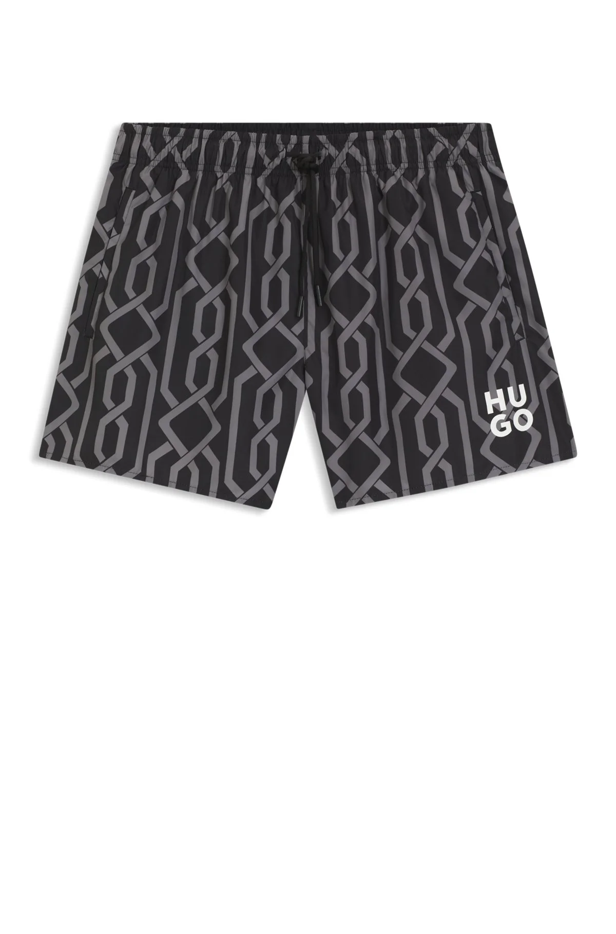 SWIM SHORTS WITH ALL-OVER PRINT - 1