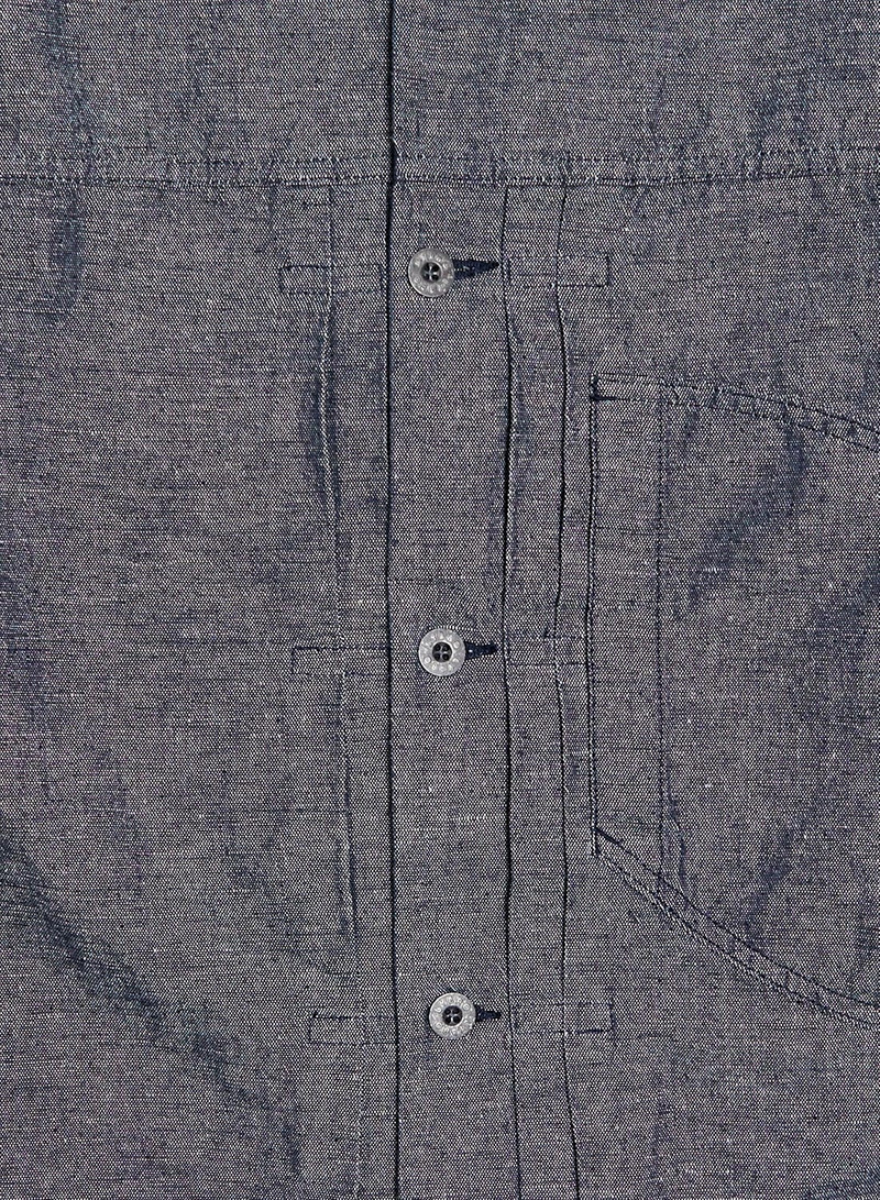 Japanese Type 1 Jacket Cotton Linen in Navy 9