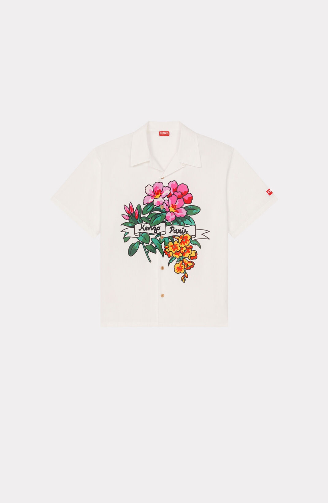 'Aloha Flower Tattoo' Hawaiian shirt - 1