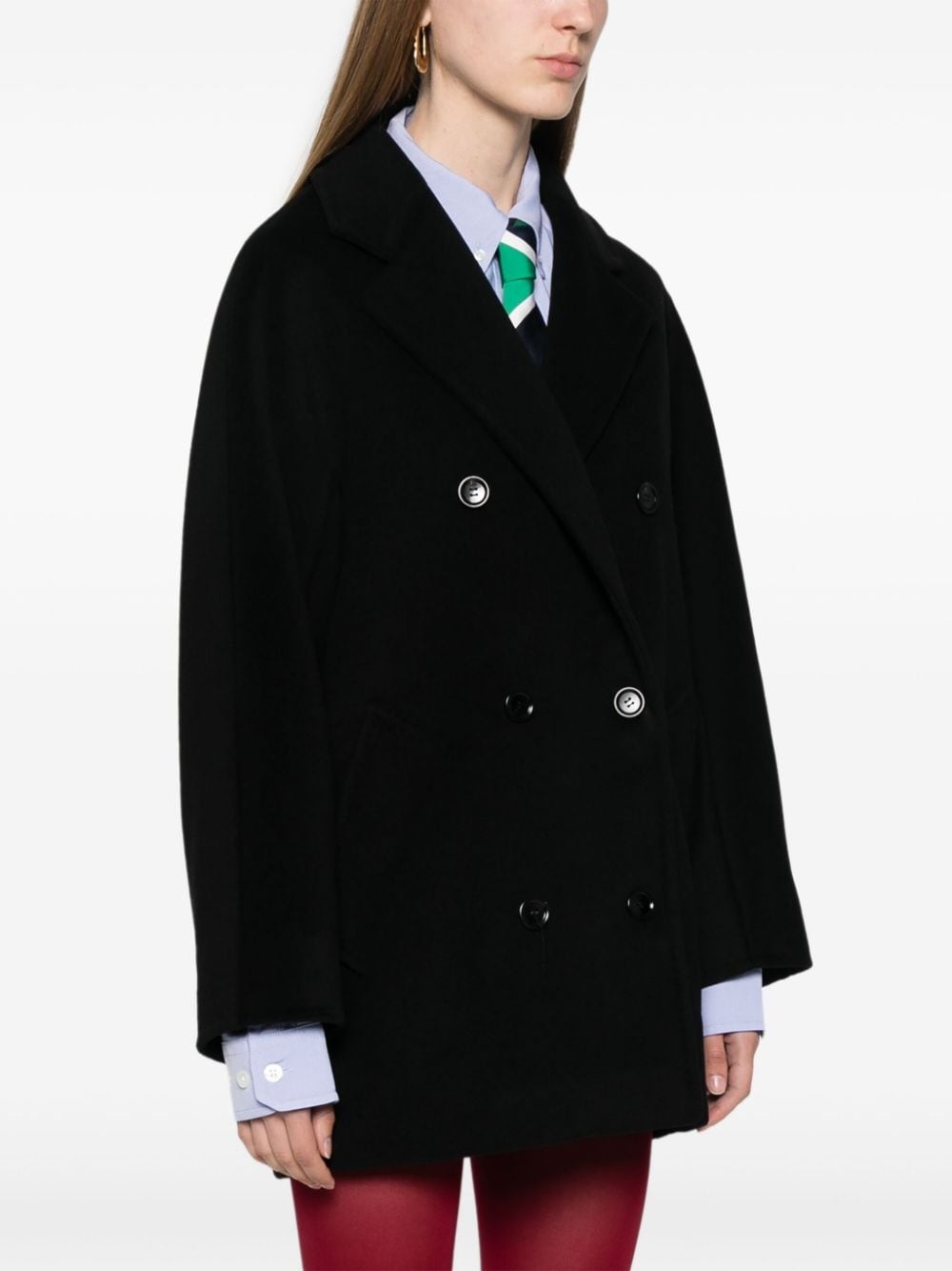 Max Mara Rebus Double-breasted Coat - 4