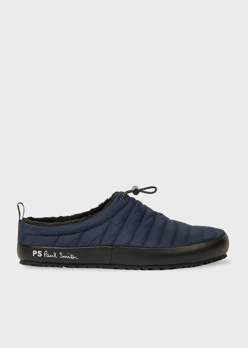 Navy 'Larsen' Mule Slippers 1