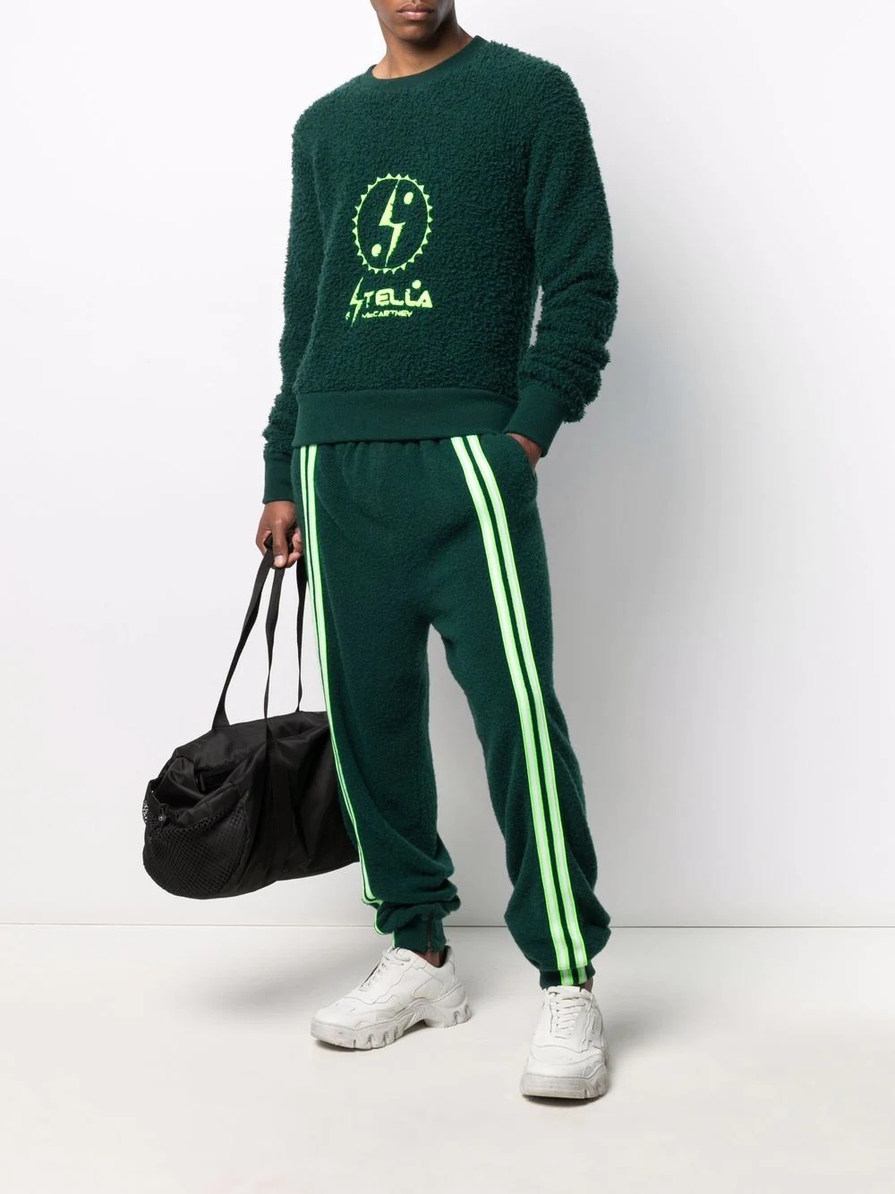 embroidered textured jumper - 2