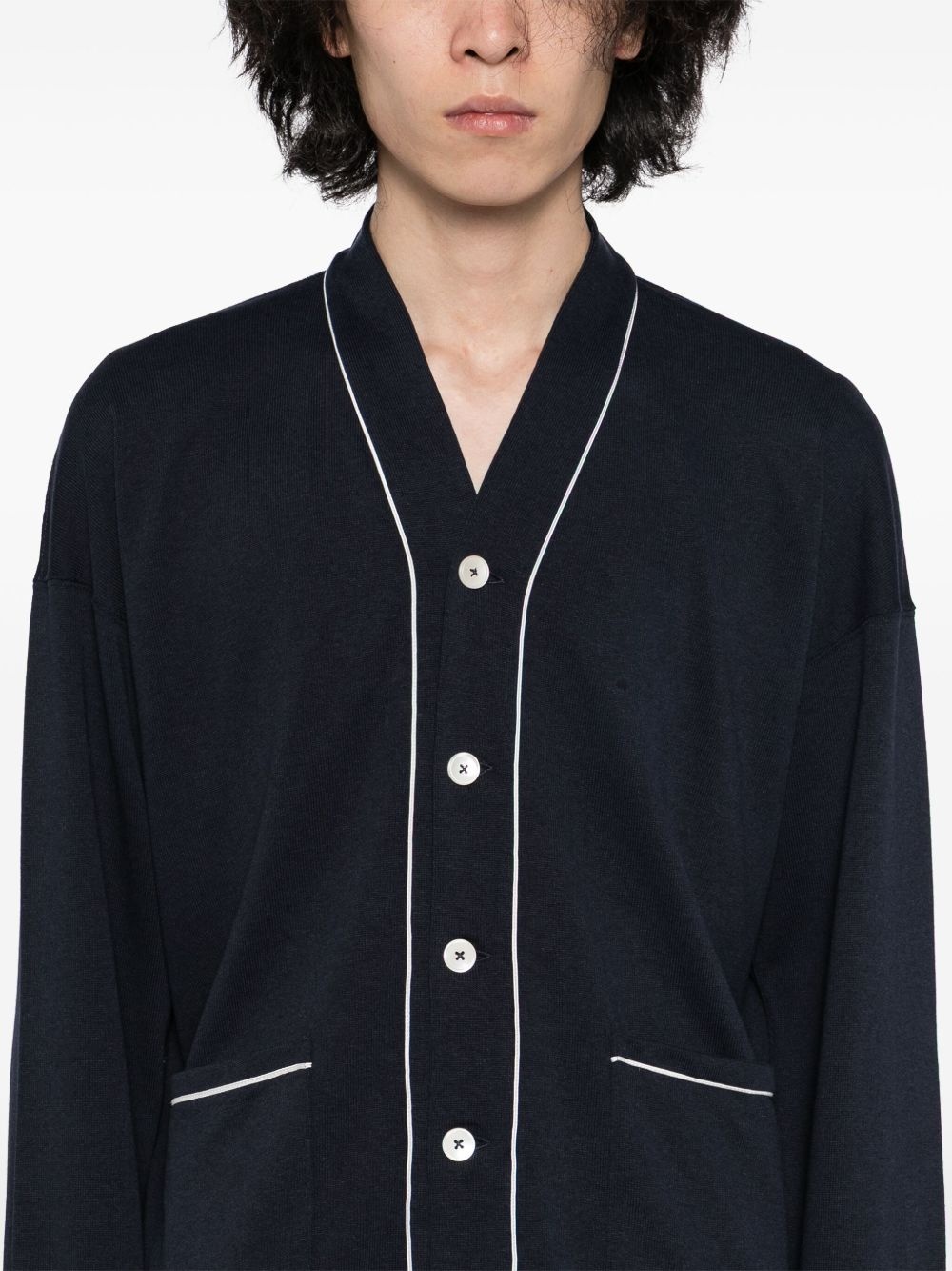 uniform cardigan - 5
