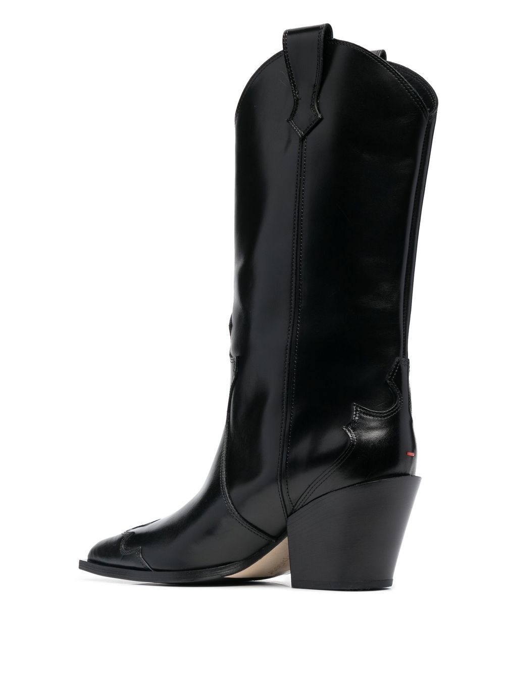 Ariel 65mm leather boots - 3