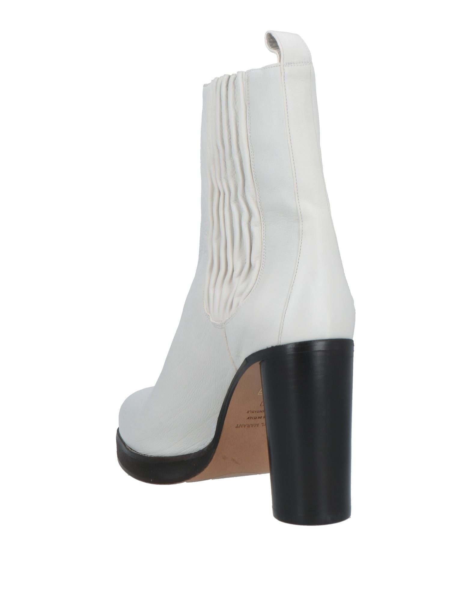 White Women's Ankle Boot - 3