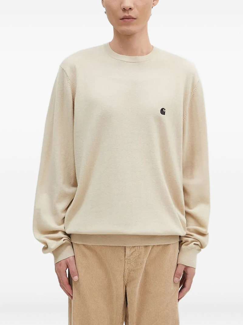 Madison logo crew-neck sweater 1