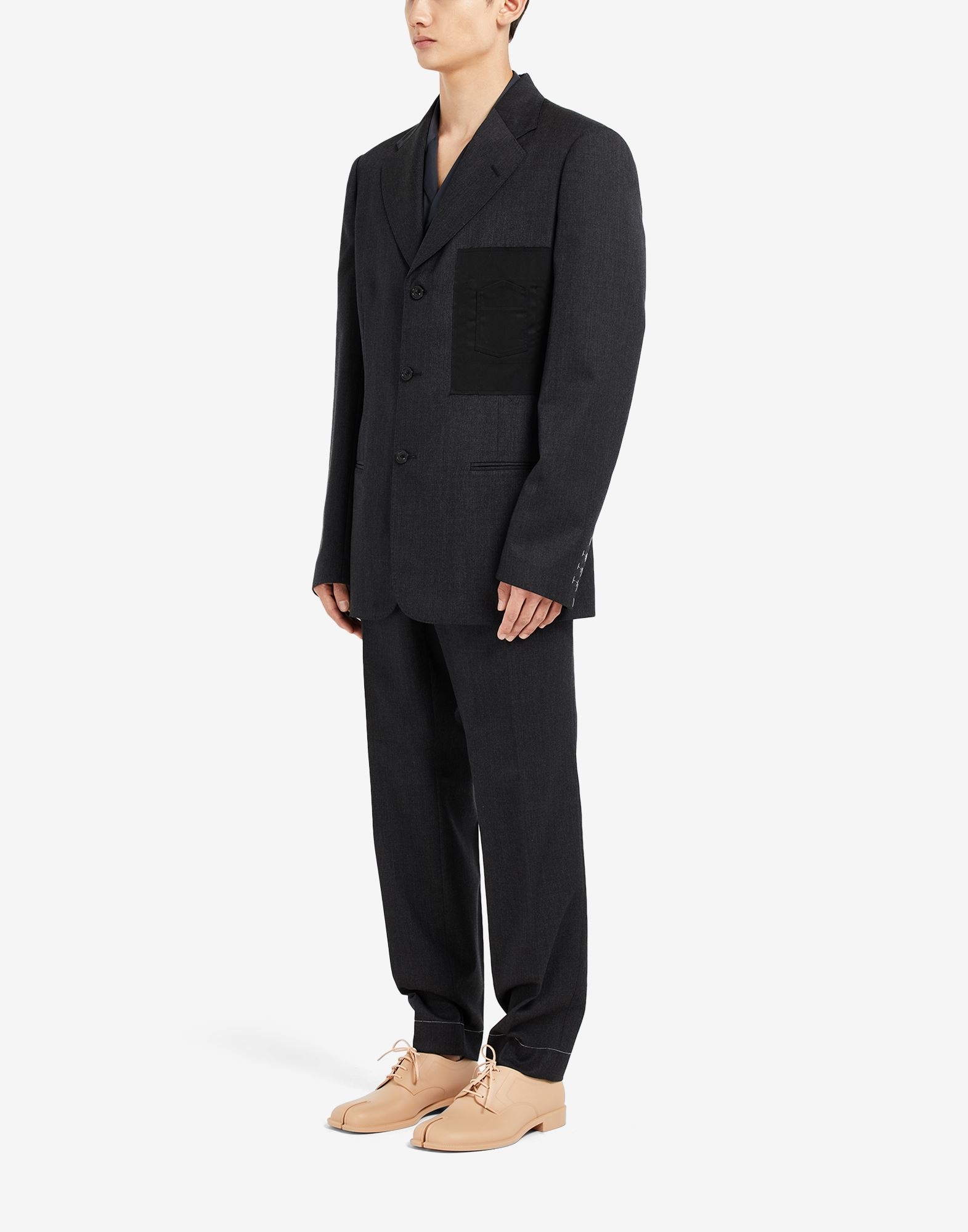 Wool twill suit - 5