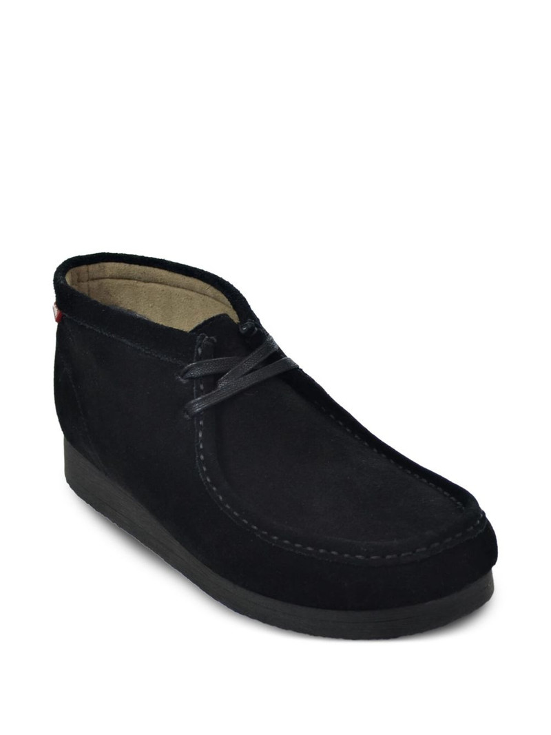 Clarks Originals Stinson Hi suede lace-up shoes outlook