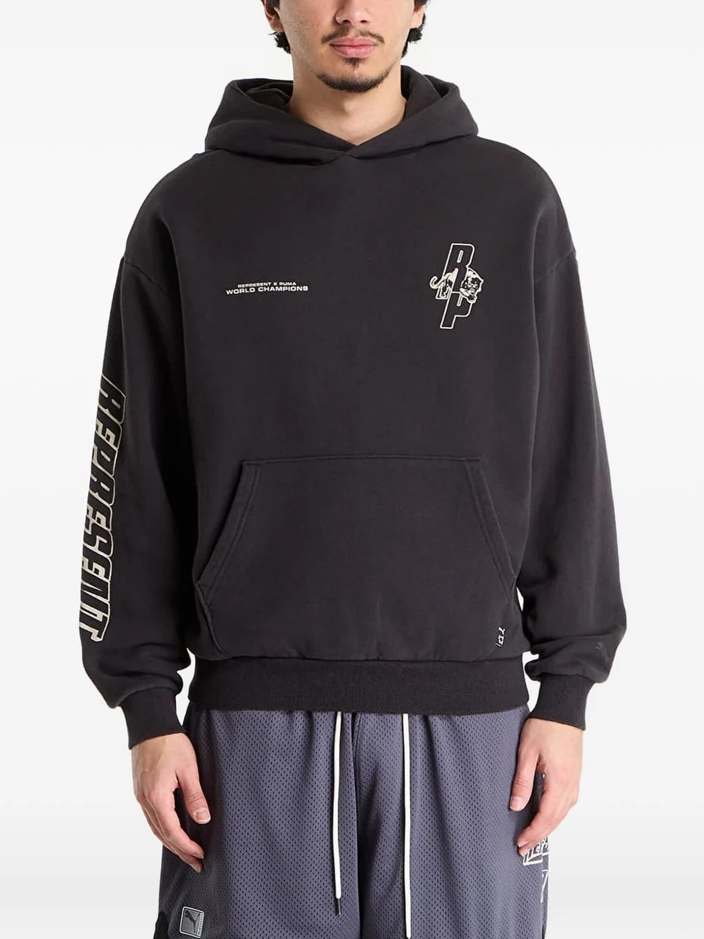 x Represent long-sleeve hoodie - 1