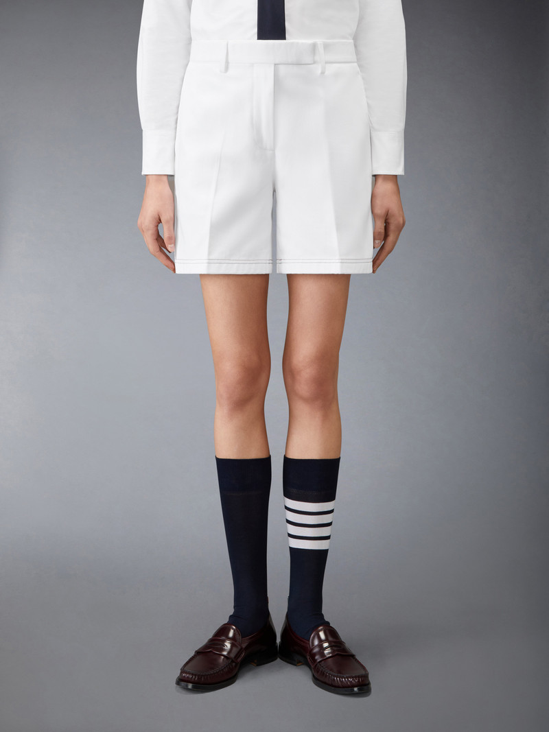 Thom Browne COTTON GABARDINE CHINO SHORTS outlook