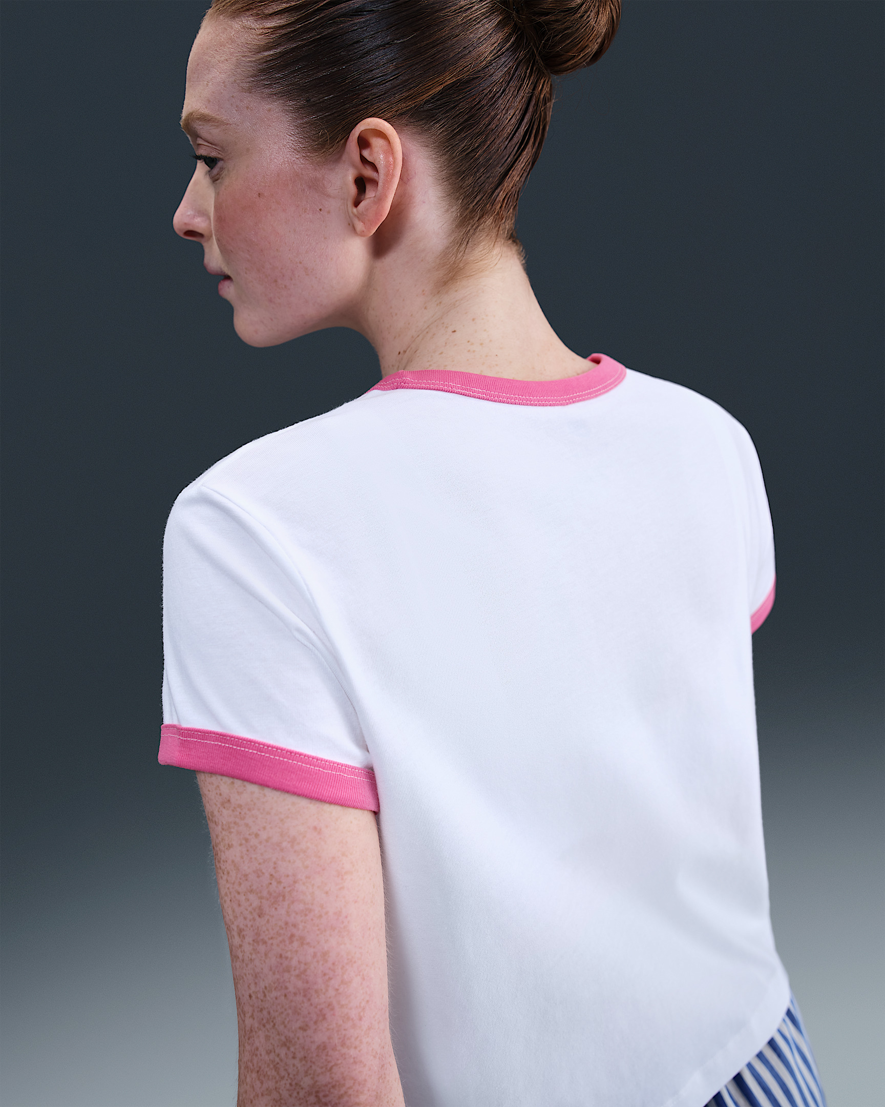 Nike Sportswear Women's Short-Sleeve Ringer T-Shirt - 2