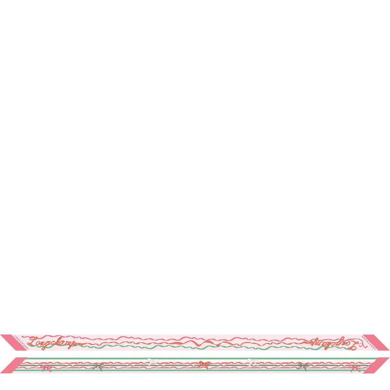 Rubans Longchamp Headband Shrimp - Silk 1