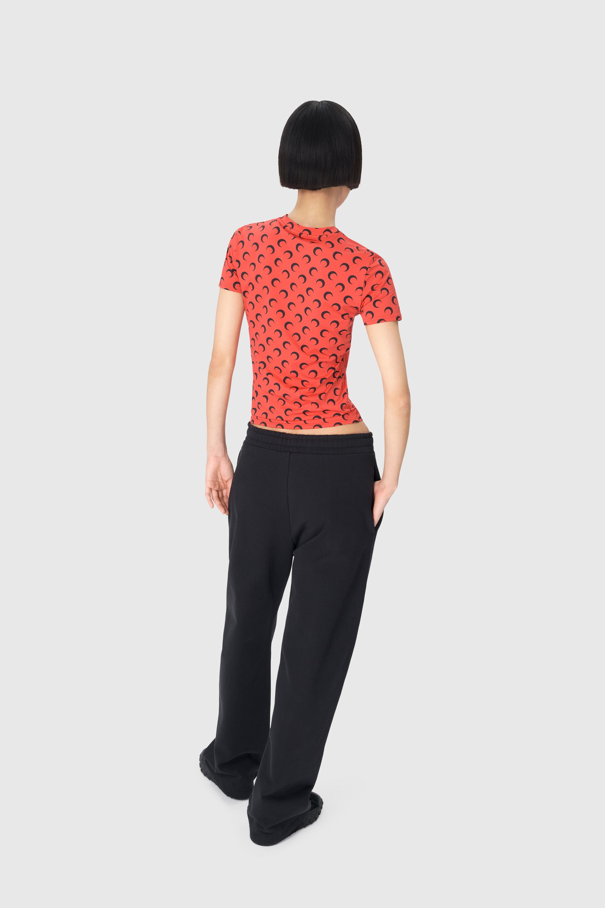 Recycled Moon Jersey Second Skin Short Sleeves Top - 3