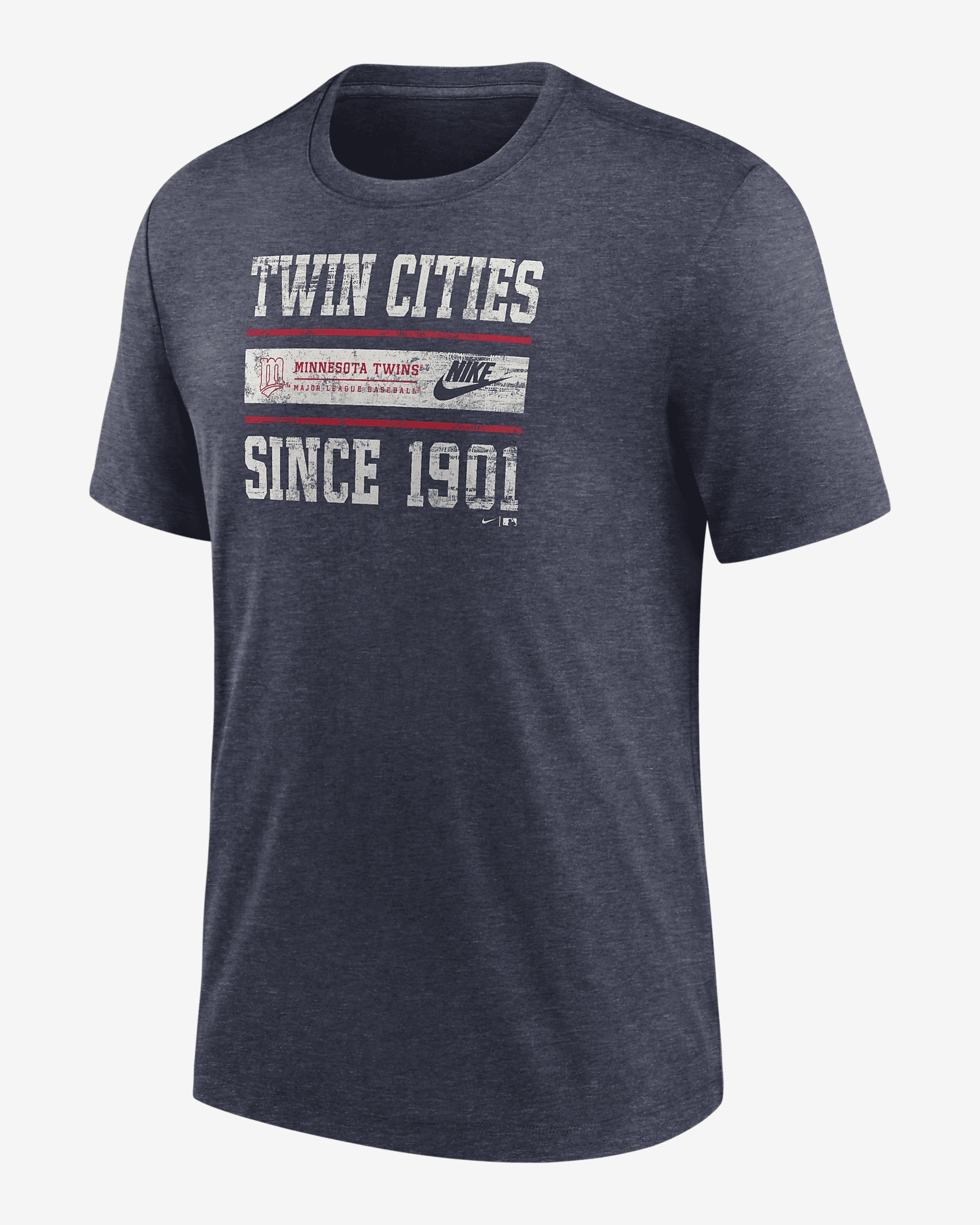 Minnesota Twins Cooperstown Local Stack Nike Men's MLB T-Shirt - 1