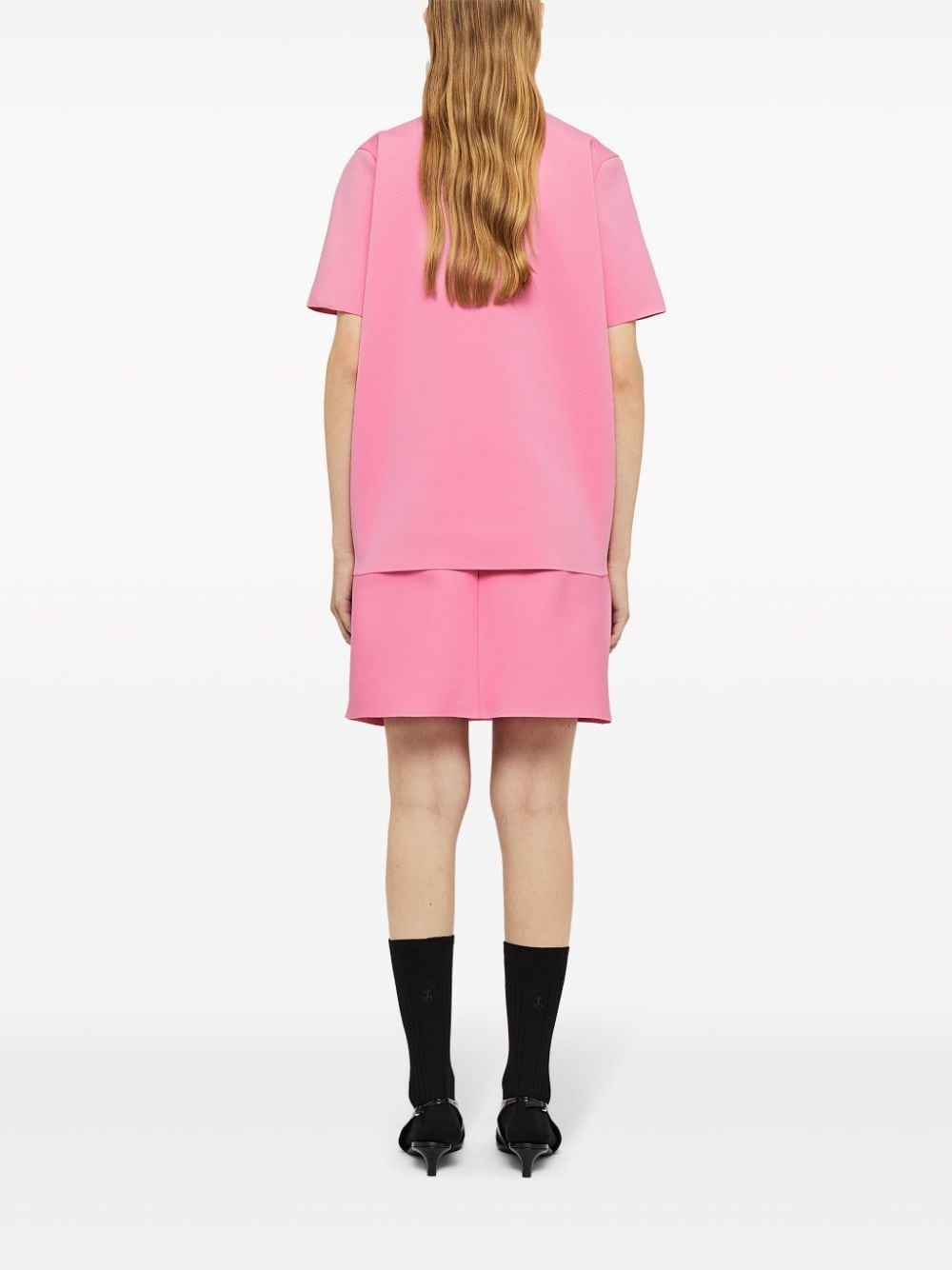 A-line high-waisted mini skirt - 4