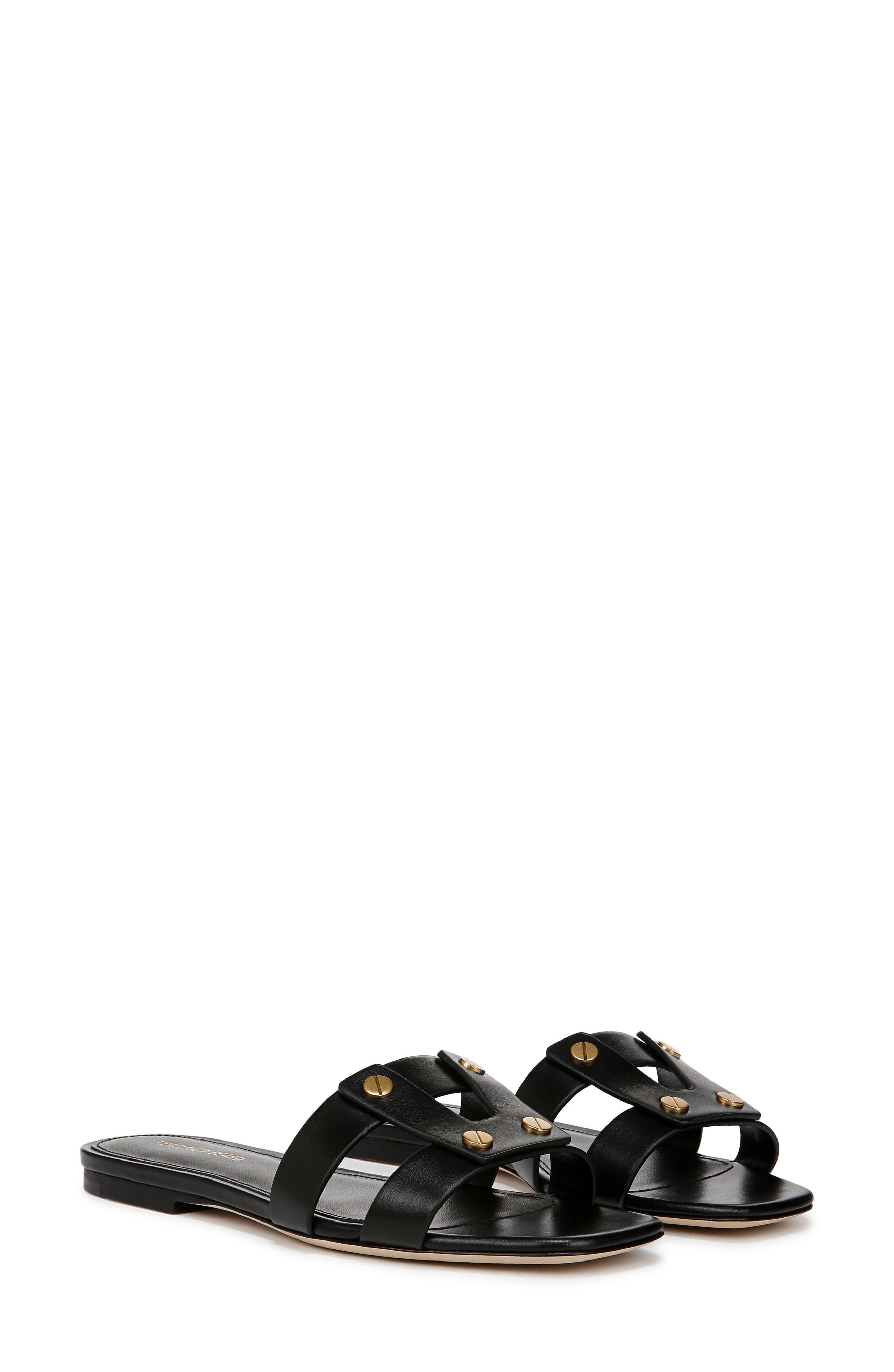 Veronica Beard Via Slide Sandal in Black at Nordstrom - 8