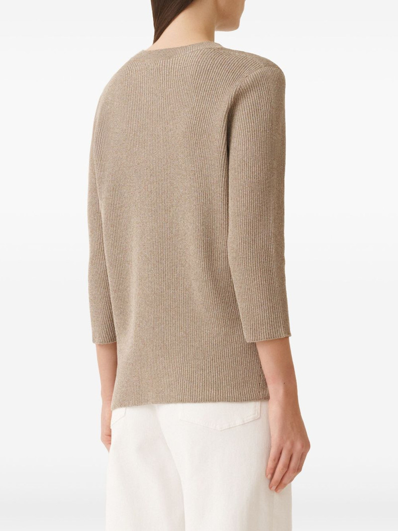 lurex-detail sweater 4