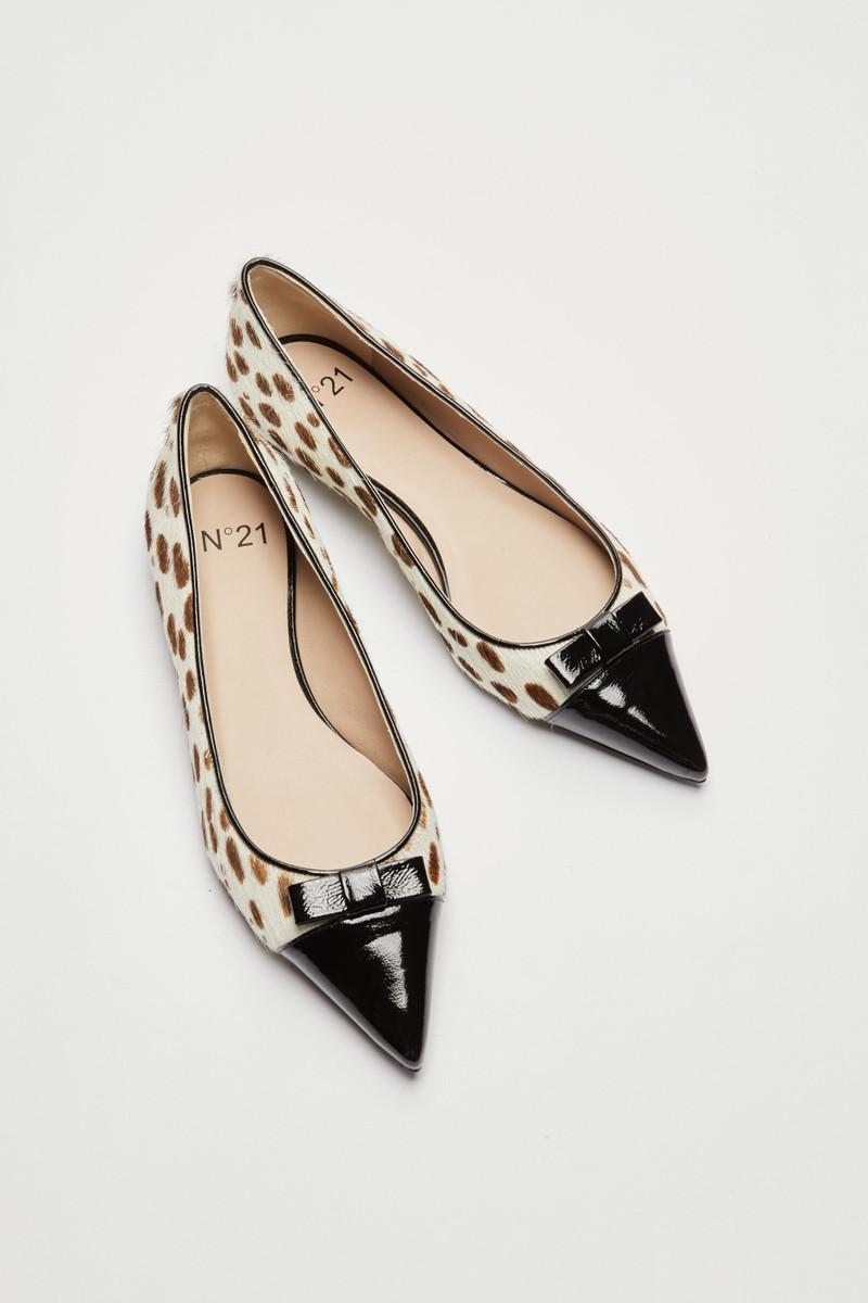 POINTED BALLERINA WITH ANIMALIER EFFECT 5