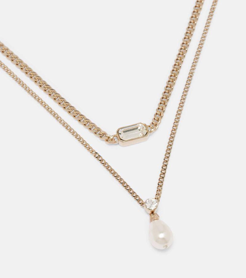 Alexander McQueen Embellished necklace outlook