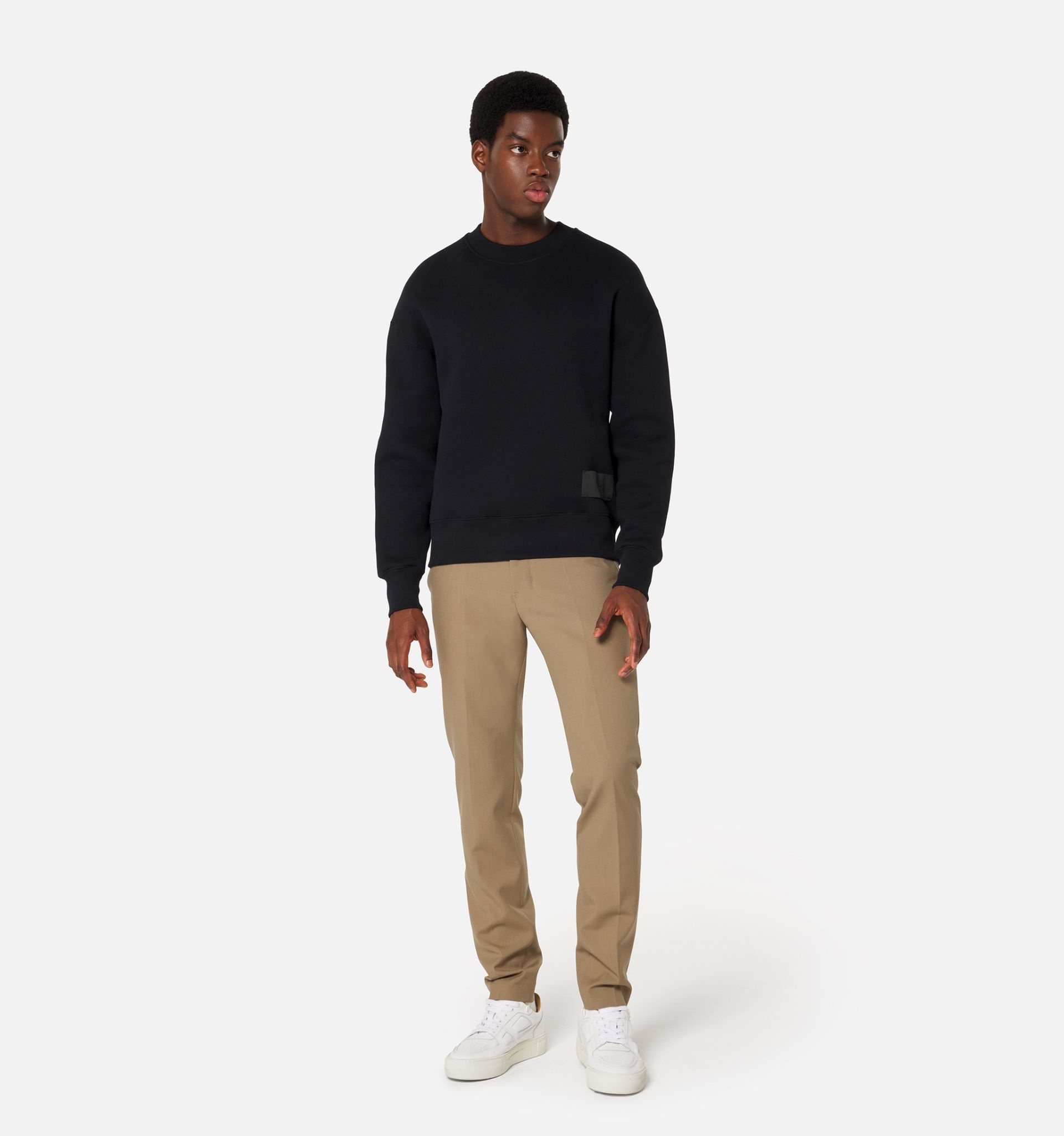 Cigarette Fit Trousers - 2