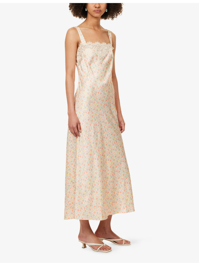 Rosamarie Woven Midi Dress 3