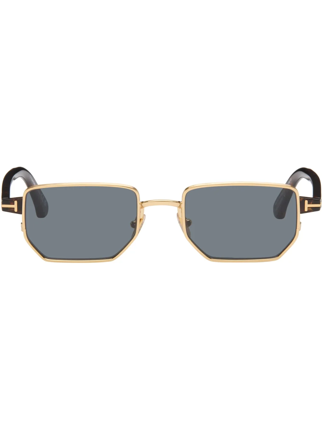 Gold & Black Liam Sunglasses - 1