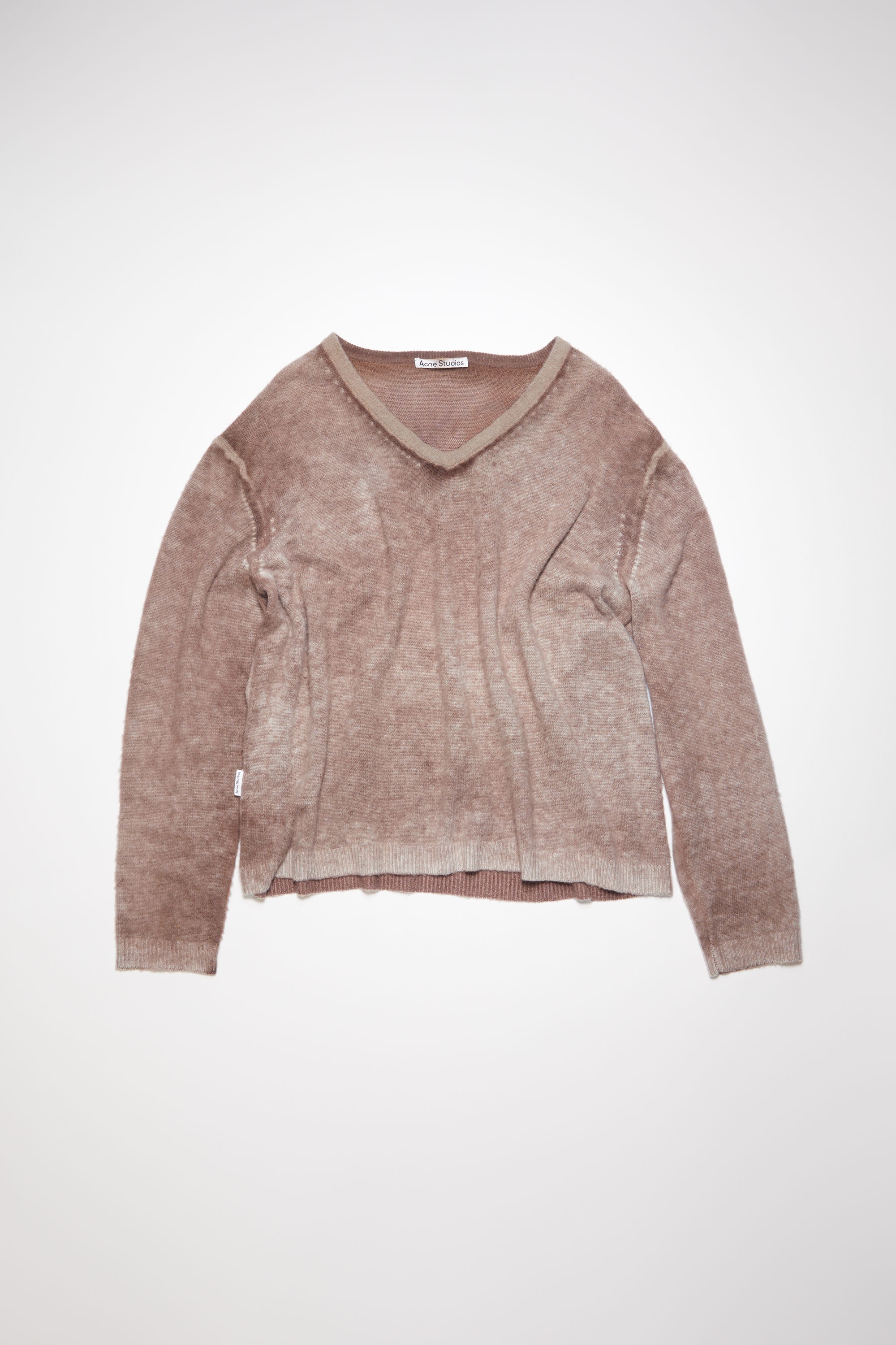 Wool-blend jumper - Antique white - 1