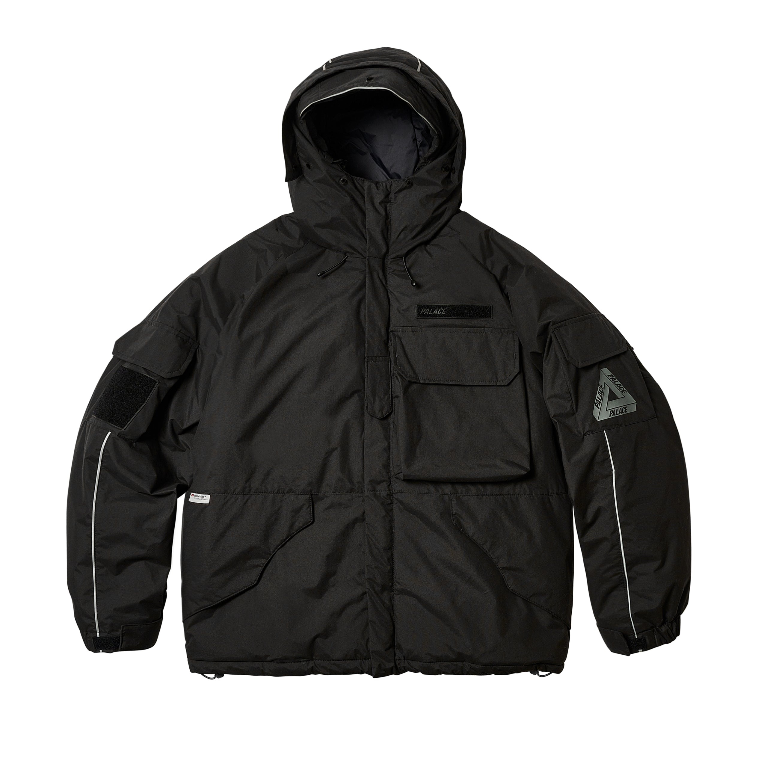 PALACE PCWCS HOODED JACKET BLACK | REVERSIBLE