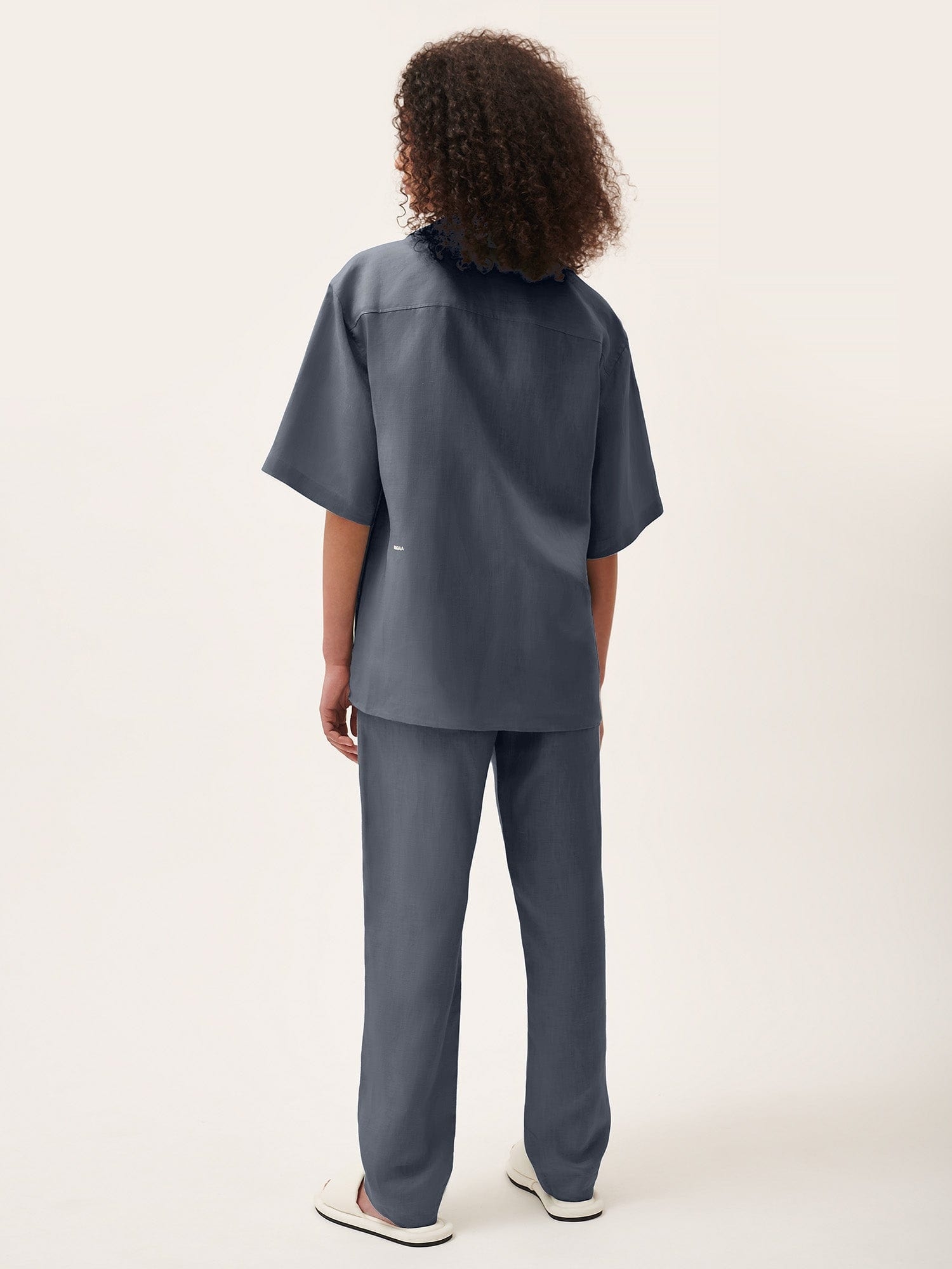 Women's DNA Linen Trousers - Atmosphere Grey - 3
