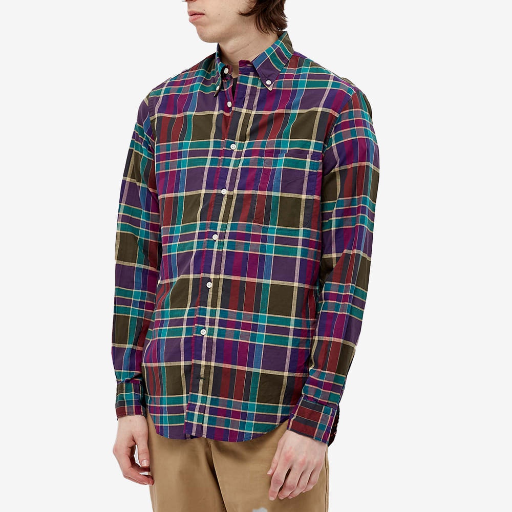 Gitman Vintage Button Down Archive Madras Shirt - 5