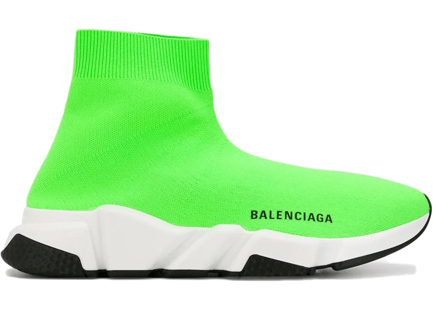 Balenciaga Speed Trainer Green Black Sole (Women's) - 1