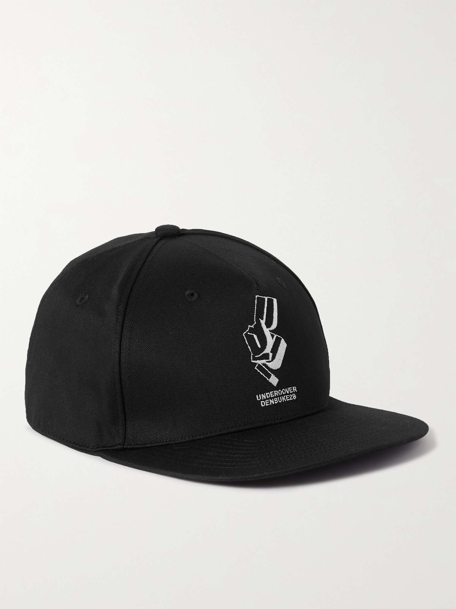 + Densuke28 Logo-Embroidered Cotton-Twill Cap - 1