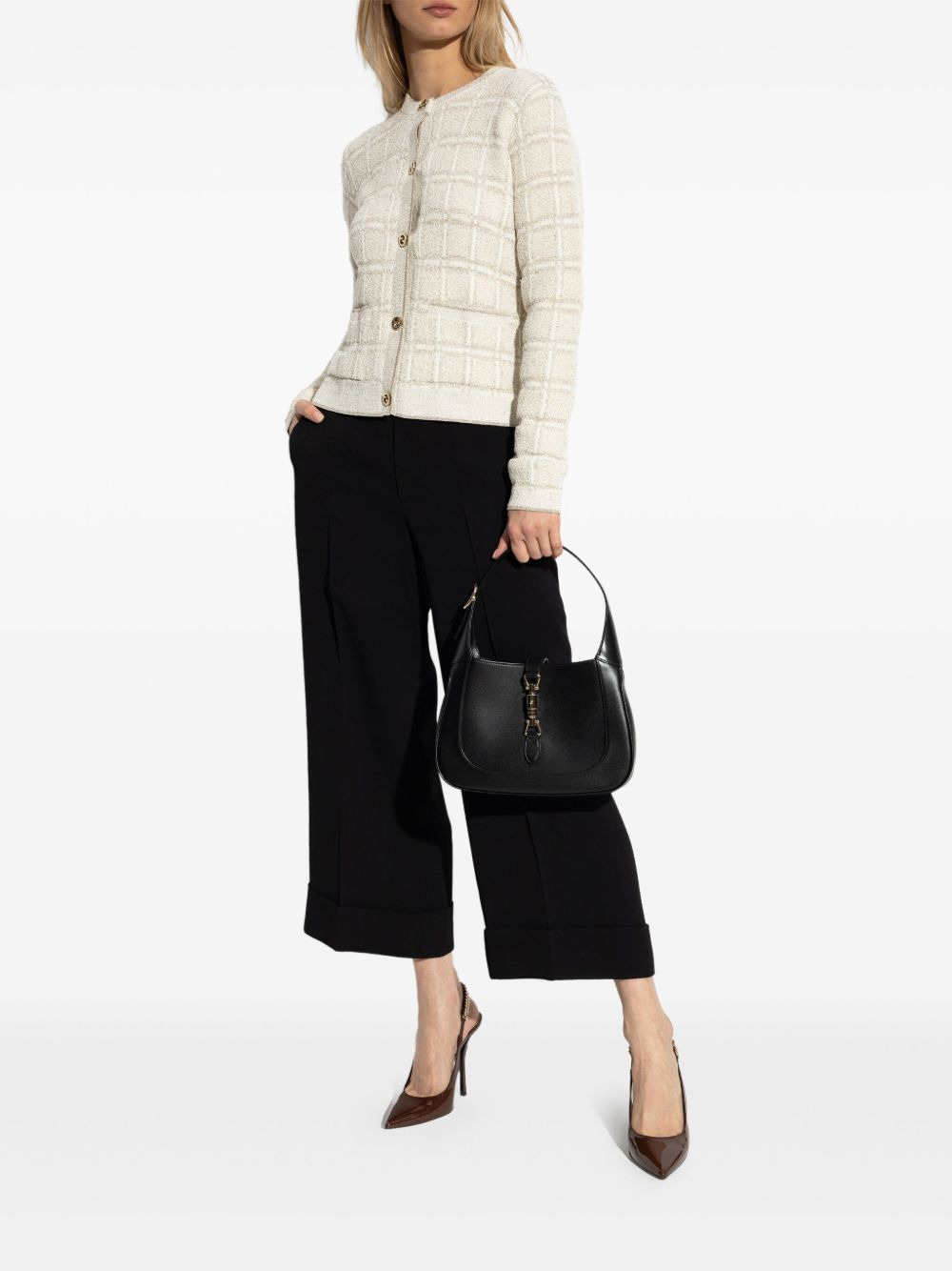 Gucci Women Checked Cardigan - 5