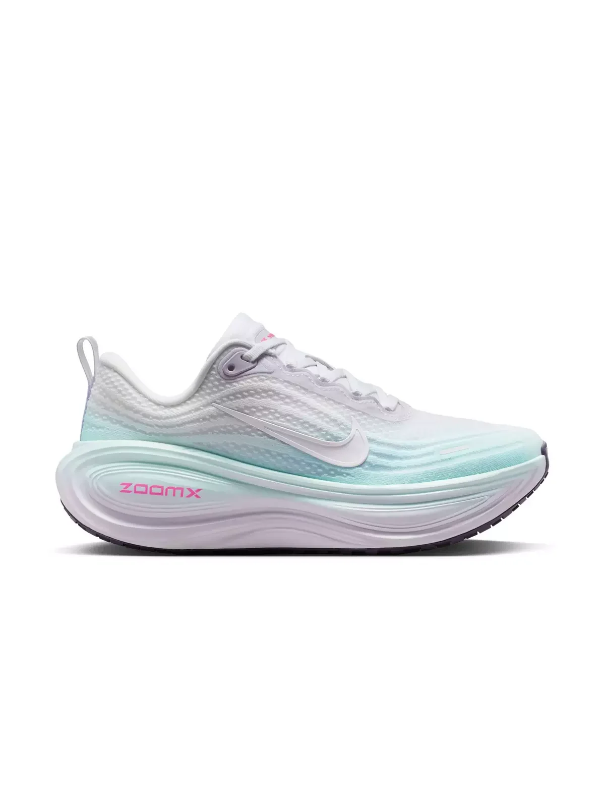 Vomero Plus "White/Dark Raisin/Multi-Color" Women's Road Running Shoe - 1