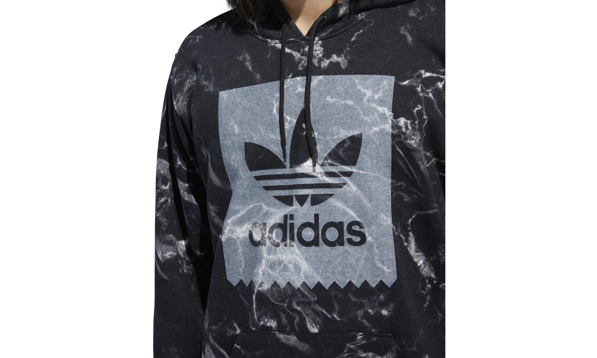 Other Sports Marble Print Hoodie "Black / White" - 2