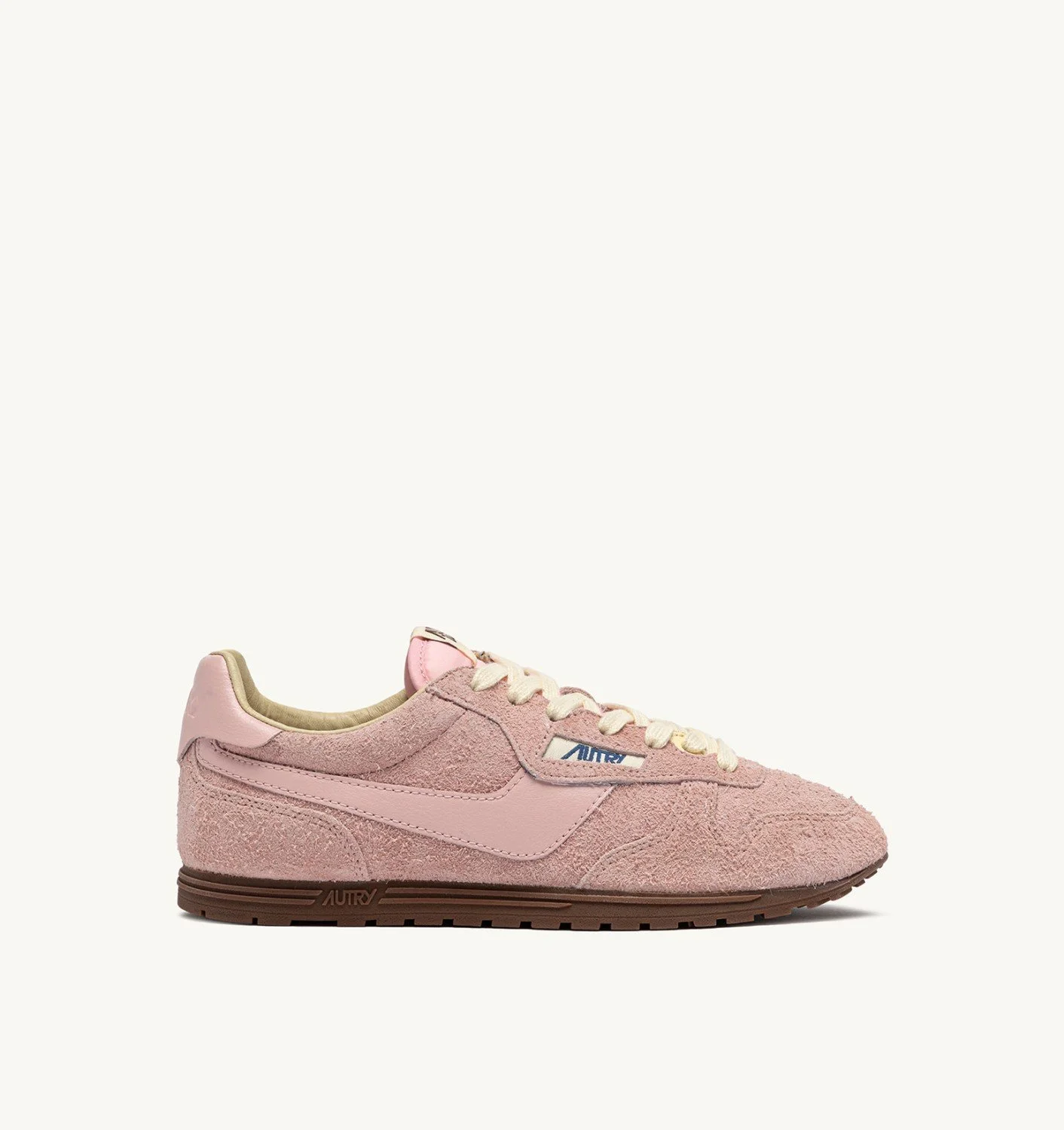 WINDSPIN SNEAKERS IN ROSEMARY SUEDE AND LEATHER - 1