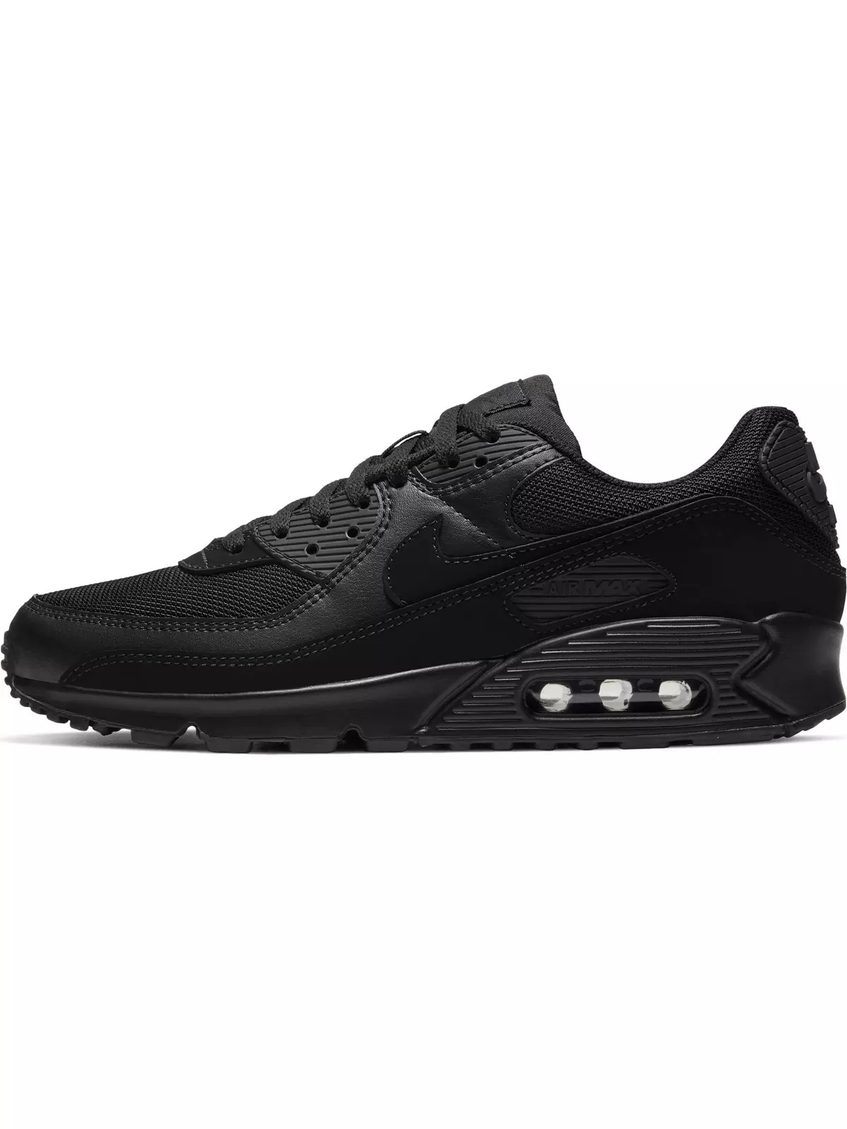 Air Max 90 "Black" Mesh Men's Shoe - 4