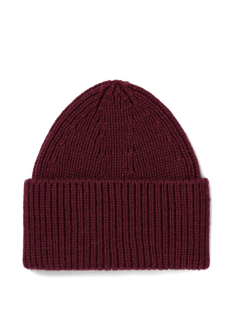 Fusalp ribbed logo-badge beanie outlook