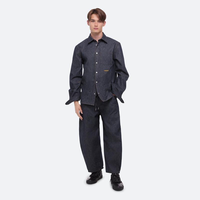 Helmut Lang CURVED CLASSIC DENIM SHIRT outlook