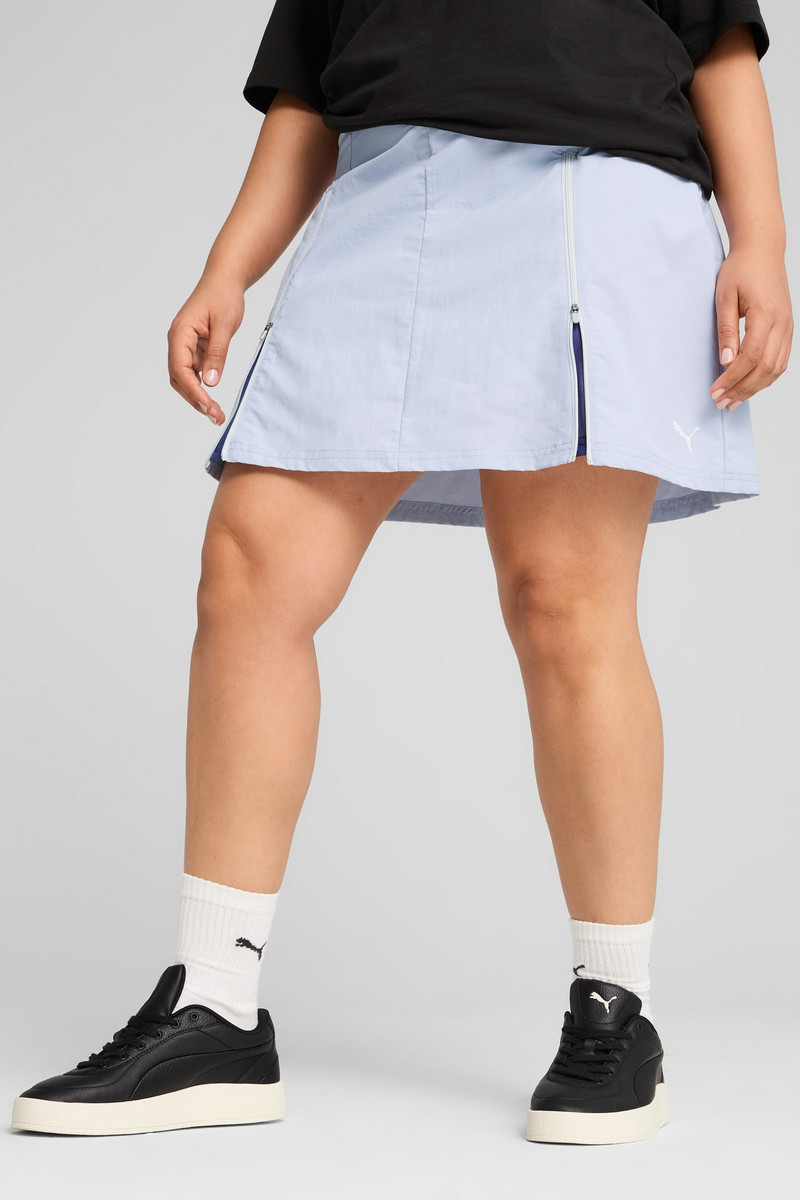 DARE TO Women's Zip-Off Woven Skirt 5