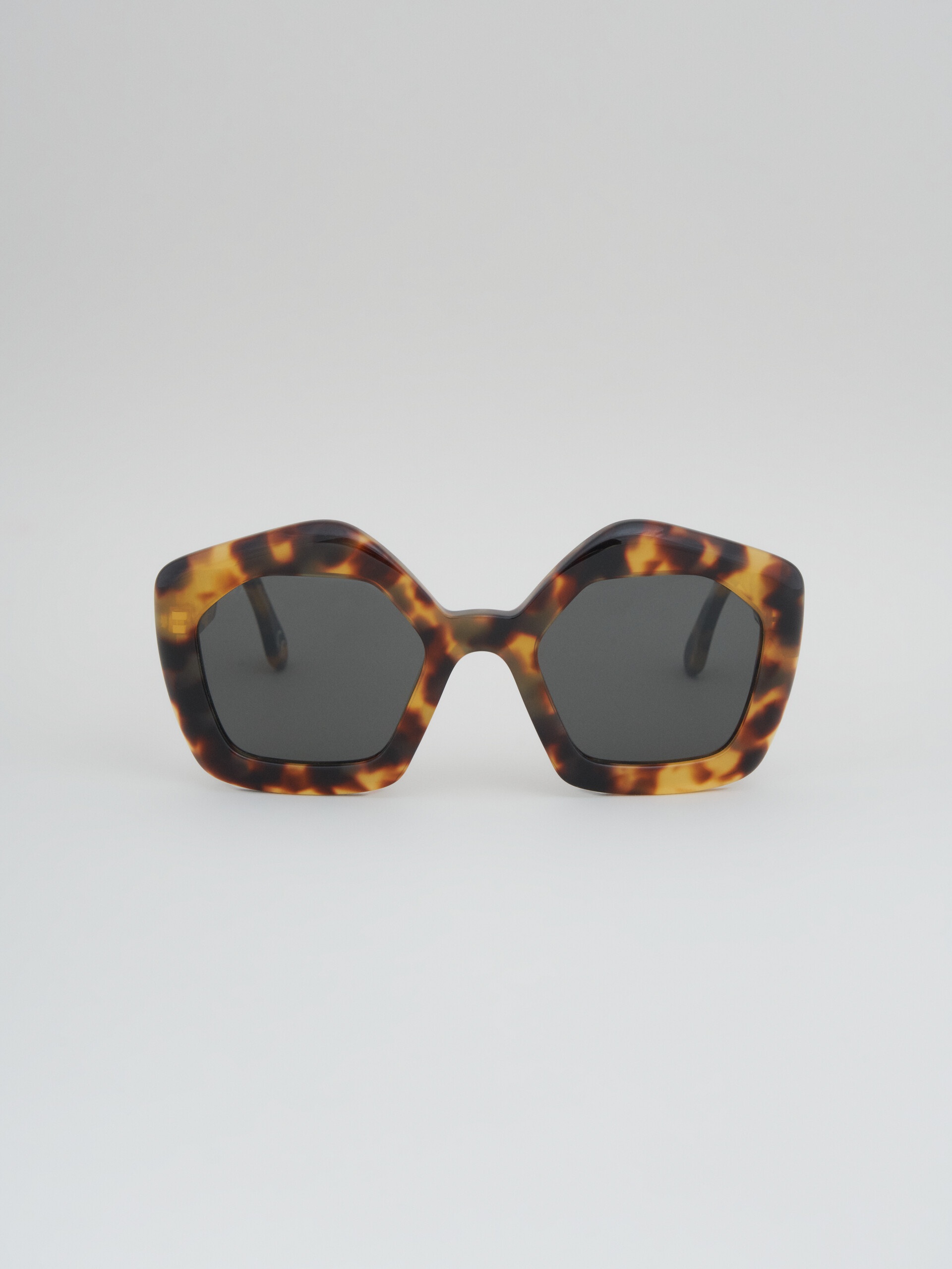 TORTOISESHELL ACETATE LAUGHING WATERS SUNGLASSES - 1