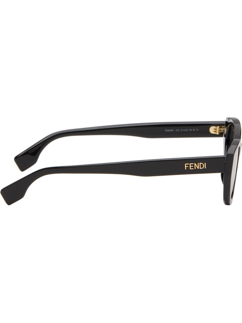 FENDI Black Lettering Sunglasses outlook