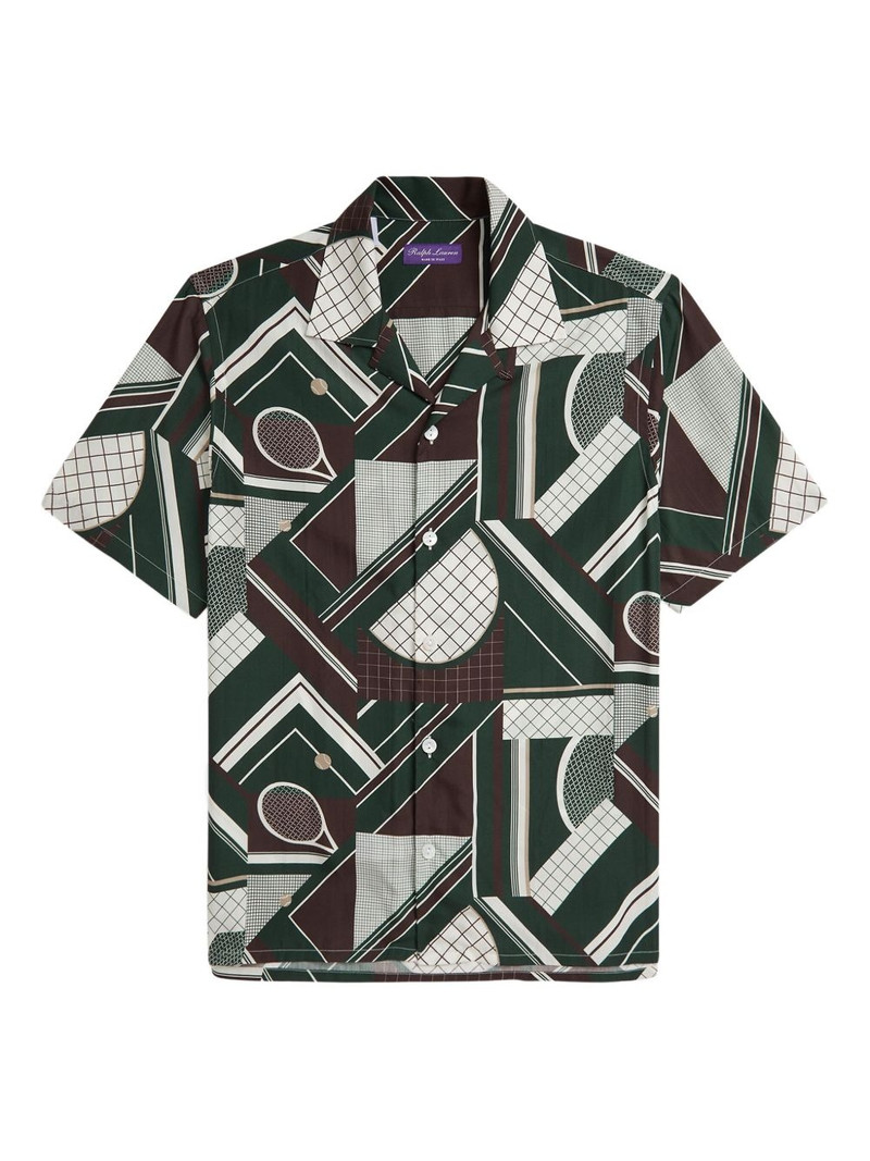 Ralph Lauren geometric-print short-sleeve shirt outlook