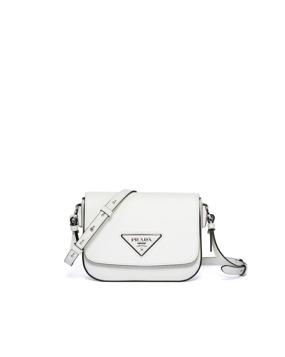 Saffiano leather Prada Identity shoulder bag - 1