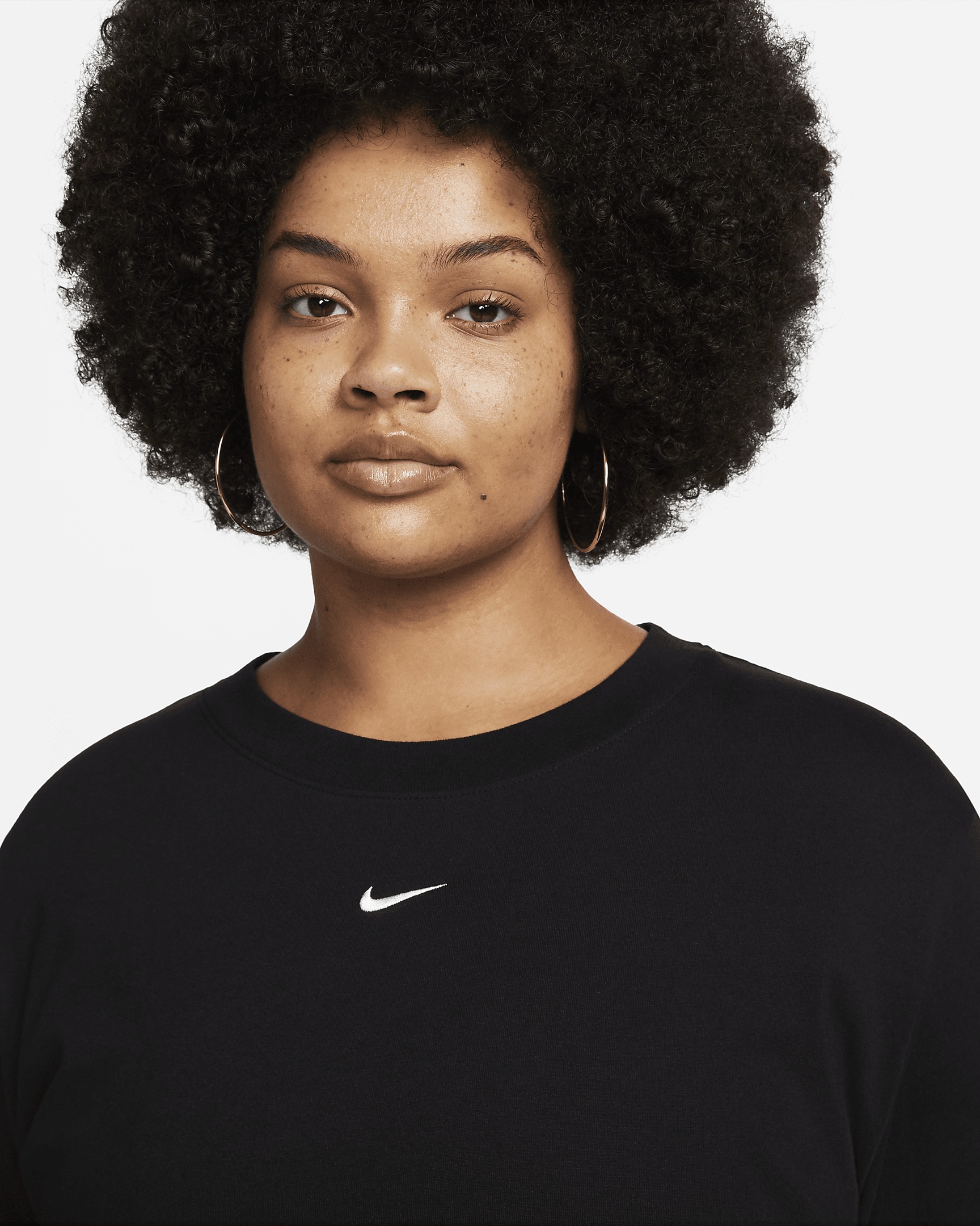 Women's Nike Sportswear Essential Short-Sleeve T-Shirt Dress (Plus Size) - 3