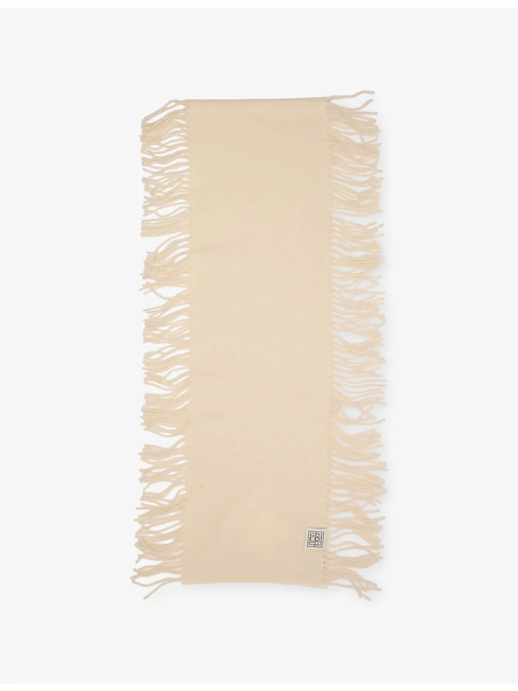 Tassel Wool And Cashmere Scarf - 1
