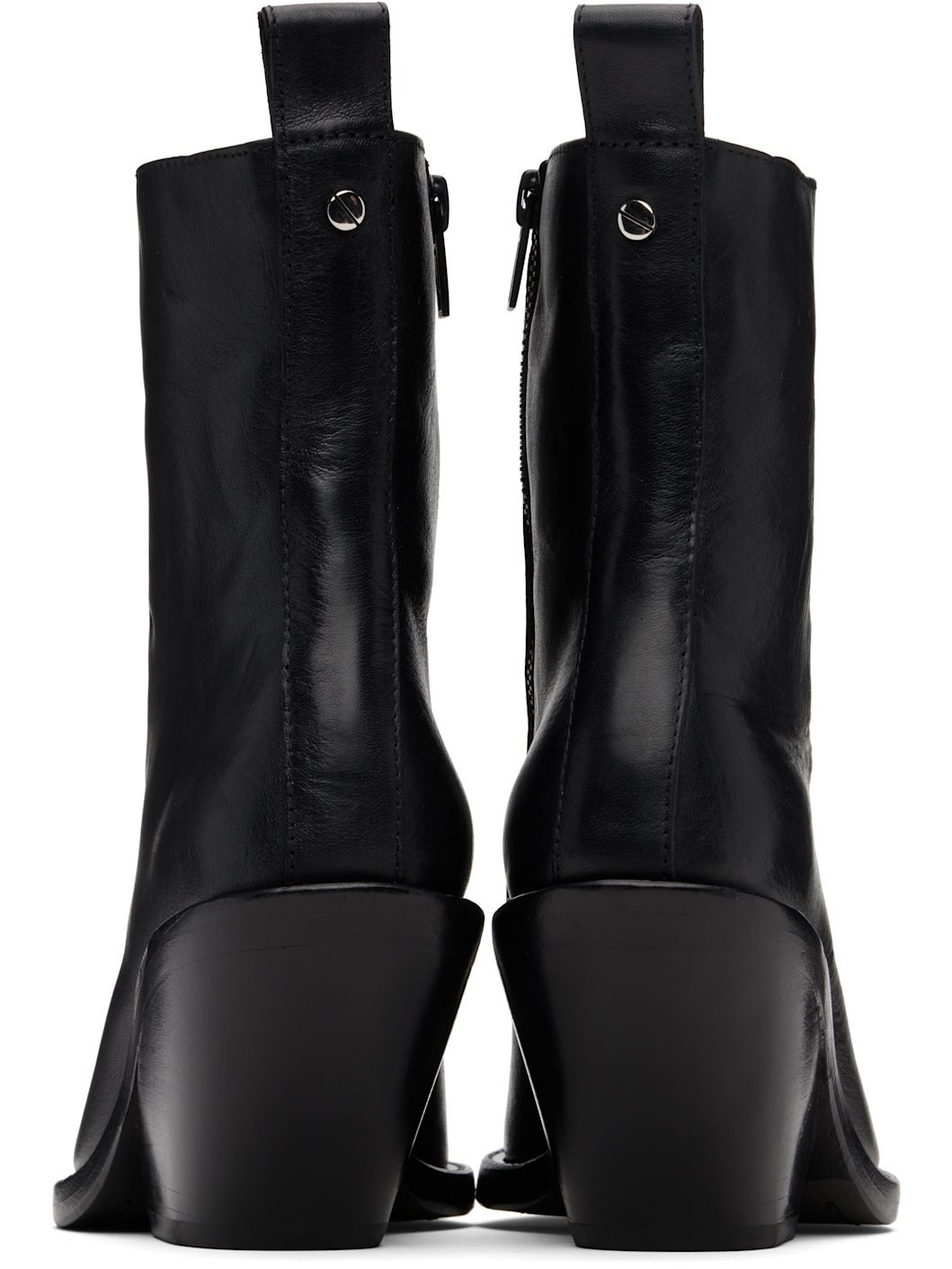 Black Larisa Ankle Boots - 2