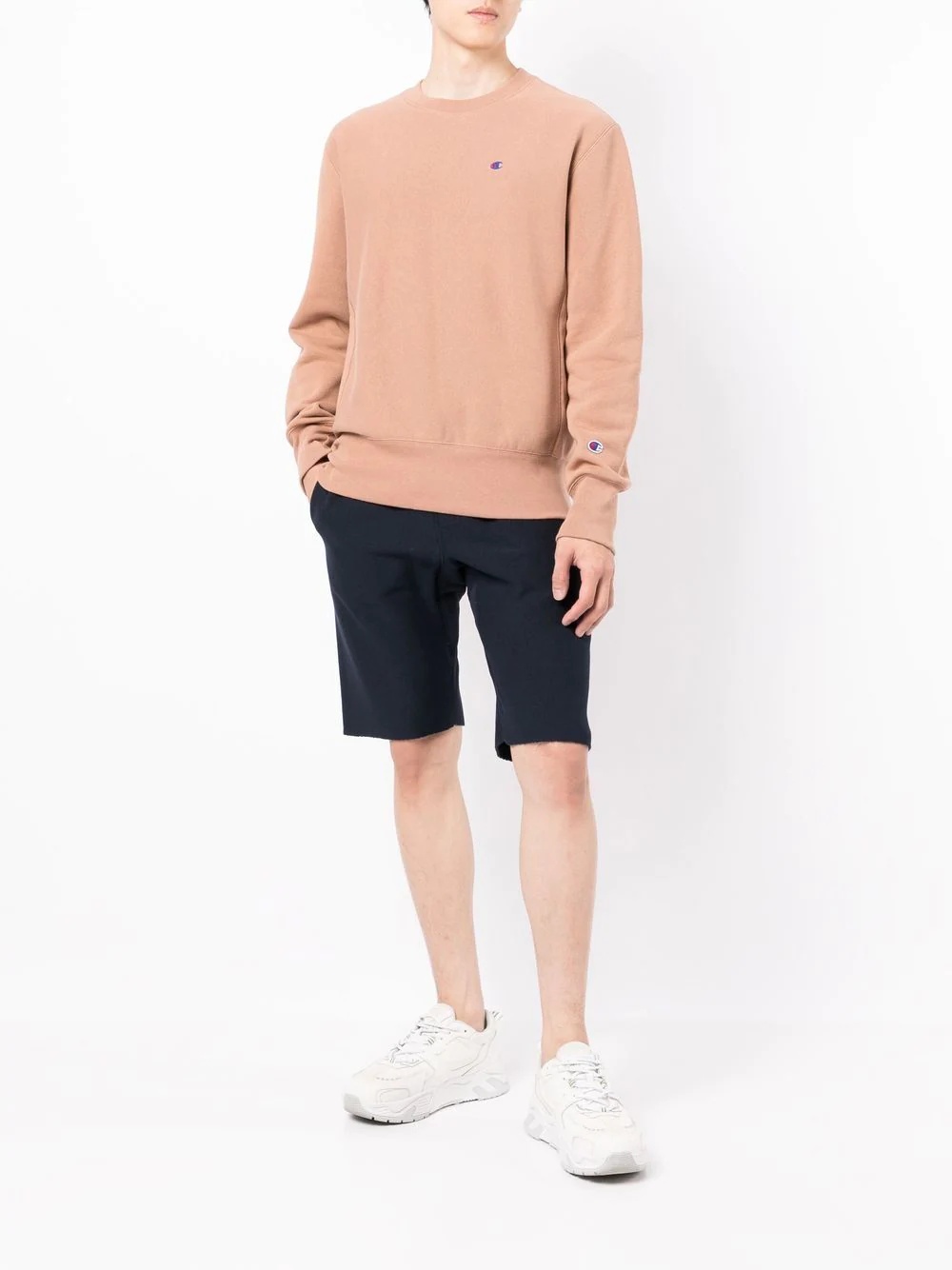 logo patch shorts - 2